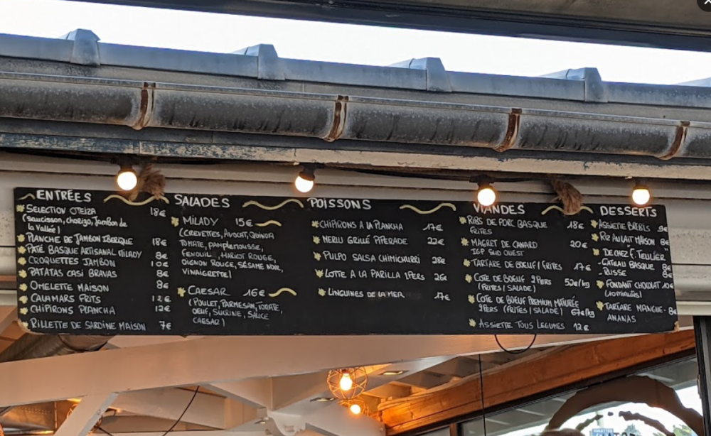 La carte