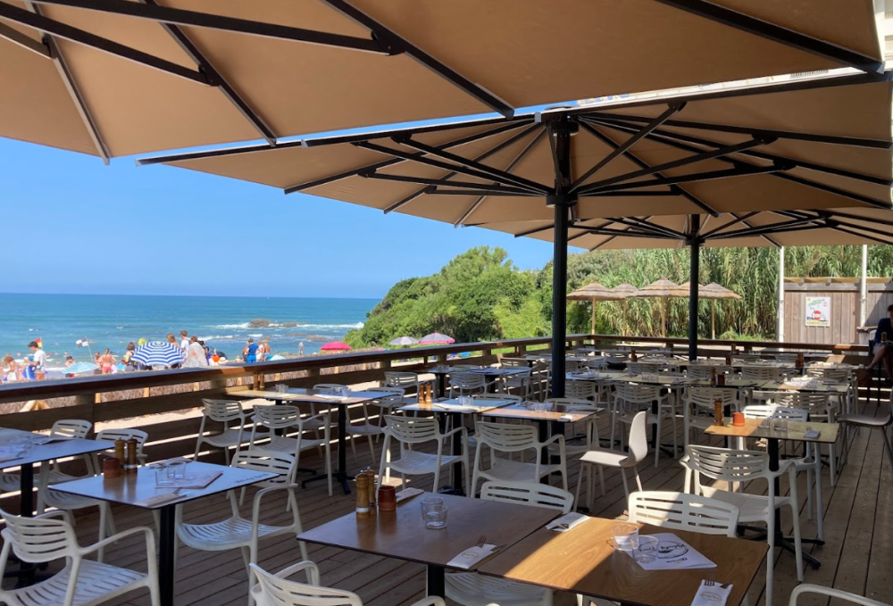 Restaurant bord de mer près de Bayonne