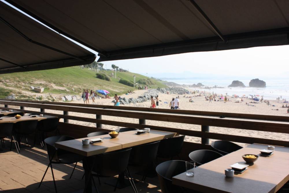 Restaurant vue mer près de Bayonne